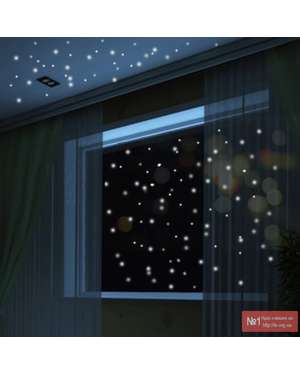 Сяючі наклейки на стелю - Зоряне небо - комплект 495шт., зображення 3