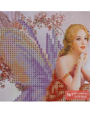 5D алмазна вишивка Ангел 32Х45см., зображення 6