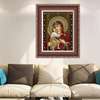 5D алмазна вишивка образ - ікона Матері Божої з Ісусом - Картинка 2