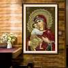 5D алмазна вишивка образ - ікона Матері Божої з Ісусом - Картинка 3