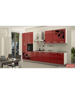 Наклейка - Узор для фасадів меблів, стін, дзеркала та ін., зображення 2