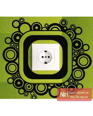 Абстрактний візерунок на розетку, вимикач, зображення 1