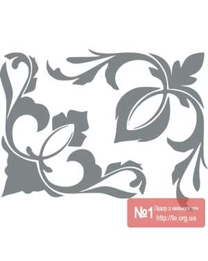 Наклейка Вініціанський орнамент 2 шт., зображення 6