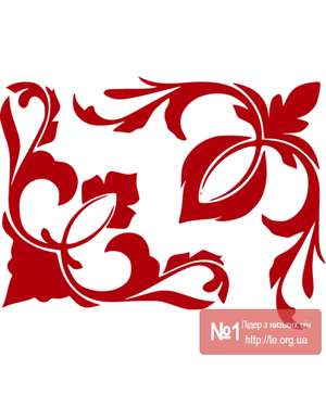 Наклейка Вініціанський орнамент 2 шт., зображення 7