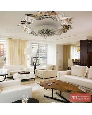 3D Дзеркальний узор, орнамент для оздоблення декору світильника - люстри, зображення 6