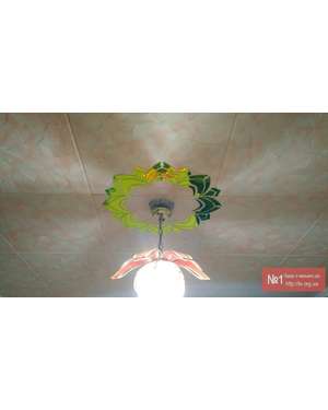 3D Дзеркальний узор, орнамент для оздоблення декору світильника - люстри, зображення 8