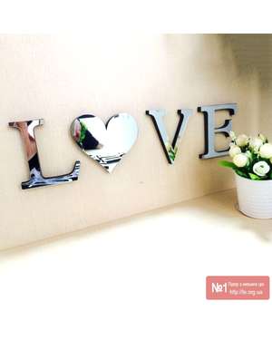 3D Дзеркальні букви та цифри для реклами, оформлення декору святкувань, зображення 6