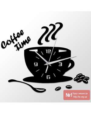 Настінний годинник кружка, чашка кави - Time Decor 570