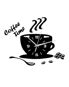 Настінний годинник кружка, чашка кави 570, зображення
