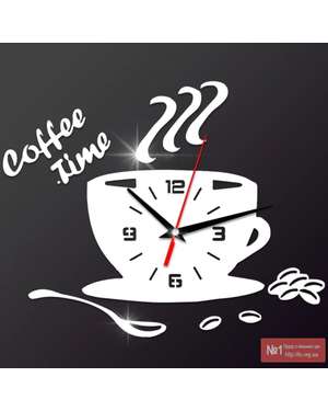 Настінний годинник кружка, чашка кави 570, зображення 5