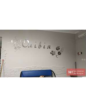 Виготовлення дзеркальних наклейок слів, написів, логотипів, табличок, текстів, малюнків, зображення 15