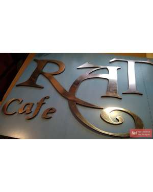 Виготовлення дзеркальних наклейок слів, написів, логотипів, табличок, текстів, малюнків, зображення 6