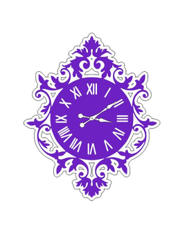 Вінтажний настінний 3D годинник - Ретро 595, зображення 1