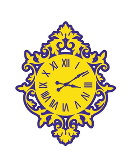 Вінтажний настінний 3D годинник - Ретро 595, зображення 2