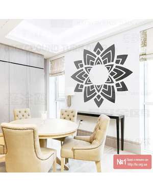 3D Дзеркальний декор для світильника - люстри Time Decor 602, зображення 11