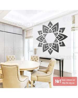 3D Дзеркальний декор для світильника - люстри Time Decor 602, зображення 5