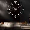 3D декоративний настінний годинник із цифрами та кругами - TimeDecor 614