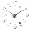 3D декоративний настінний годинник із цифрами та кругами - TimeDecor 614 - Картинка 4