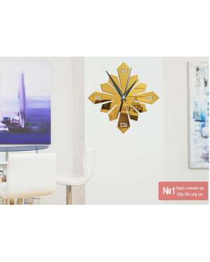 Дизайнерський, декоративний настінний годинник 615, зображення 5