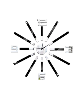 Дизайнерський, дзеркальний настінний годинник Multi 616