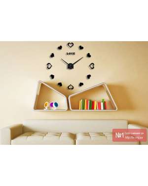 3D настінний годинник Love Time 617, зображення 5