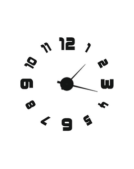 3D настінний годинник з арабськими цифрами 618, зображення