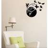 Дзеркальний декоративний настінний годинник - Фея і чарівні метелики Time Decor 620 - Картинка 3