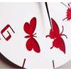 Круглий настінний годинник три метелики Time Decor 622 - Картинка 2
