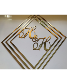 Виготовлення весільних гербів, монограм з ініціалами, іменами молодят, зображення 11