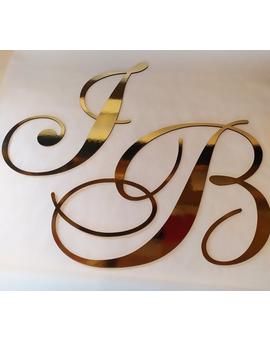 Виготовлення весільних гербів, монограм з ініціалами, іменами молодят, зображення 6