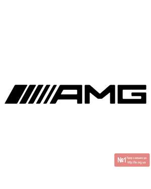 AMG - Наклейка на авто - Time Decor 628