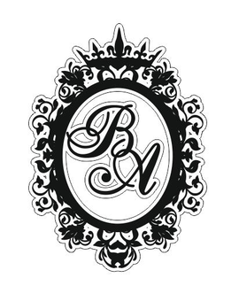 Дзеркальна монограма з ініціалами, іменами молодят 645, зображення