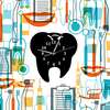 Настінний годинник у стоматологію - Зуб - TimeDecor 696 - Картинка 6