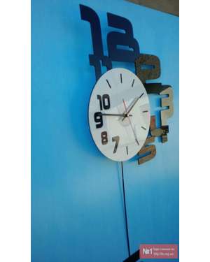 Дзеркальний настінний годинник із маятником 715, зображення 5