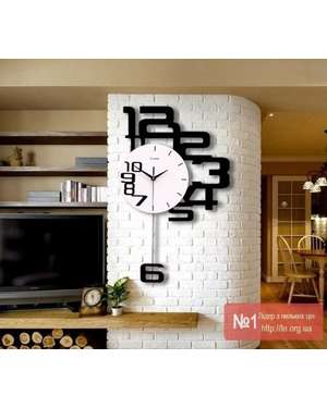 Дзеркальний настінний годинник із маятником 715, зображення 6