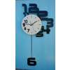 Дзеркальний настінний годинник із маятником TimeDecor 715 - Картинка 3