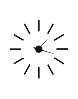 3D настінний годинник - мінімалістичний стиль 716, зображення