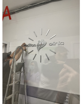 3D настінний годинник - мінімалістичний стиль 716, зображення 6