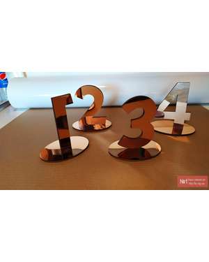 Номерки - цифри на весільні столи TIME DECOR 718, зображення 6