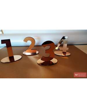 Номерки - цифри на весільні столи TIME DECOR 718, зображення 8