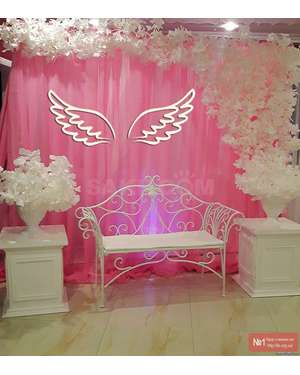 Крила ангела, янгола для фотозони, банера 2шт наклейка 722, зображення 7