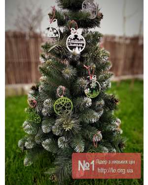 Комплект дзеркальних іграшок для ялинки Time Decor 725, зображення 6