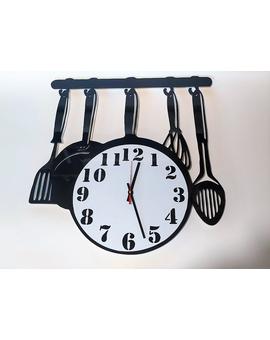 Великий Настінний годинник для кухні - Інвентар 738, зображення 2