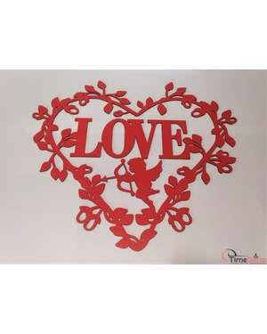 Монограма Love ХДФ золото дзеркальне 744, зображення 3