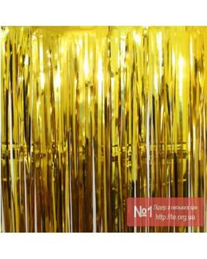 Дощик, завіса, шторка для фотозони золото, срібло - 753, зображення 6