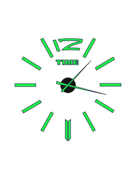 3D годинник 12 Time - люмінесцентний, світится у темряві 762