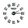 3D годинник з римськими цифрами - люмінесцентний, світится у темряві - Time Decor 765 - Картинка 1