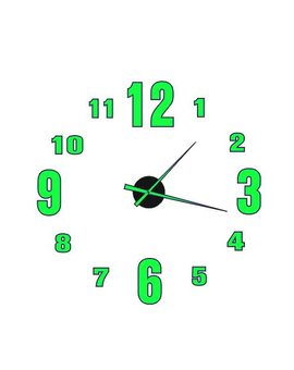 3D годинник цифри - люмінесцентний, світится у темряві 768