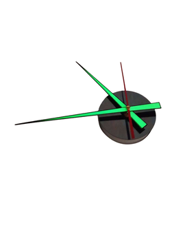 Стрілки які світяться у темряві для настінних 3D годинників + безшумний механізм 770, зображення