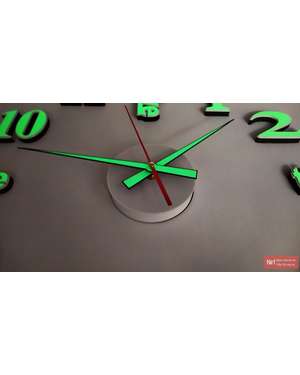 Стрілки які світяться у темряві для настінних 3D годинників + безшумний механізм 770, зображення 6